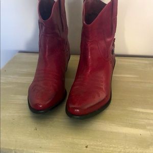 Cowboy Boots Frank Sarto Sz 7
